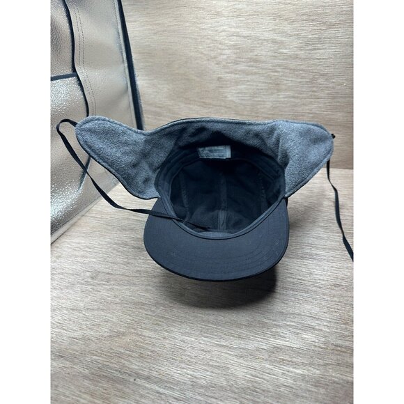 Coal The Tracker Five Panel Ear Flap Cap Lg Black - Picture 5 of 5